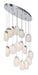 Eurofase 37194-027 Paget 44" Chrome LED Chandelier