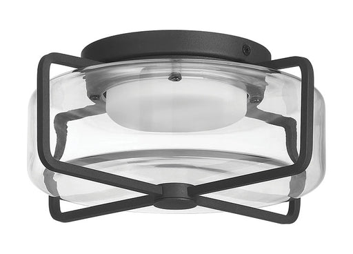Eurofase 49906-011 Florin 10" Sand Black LED Outdoor Ceiling Light