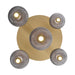 Eurofase 47208-018 Palmas 24" Gold LED Chandelier