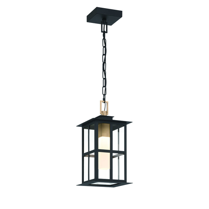 Eurofase 47388-017 Greyson 16" Brass-Black Mix LED Pendant Light