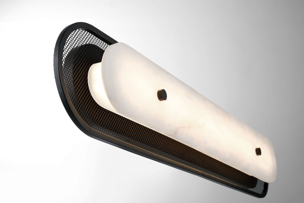 Eurofase 49444-025 Tramore 30" Matte Black LED Wall Sconce