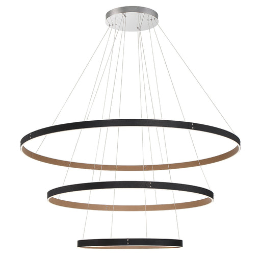 Eurofase 43900-015 Verdura 60" Matte Black LED Chandelier