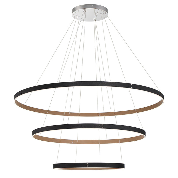 Eurofase 43900-015 Verdura 60" Matte Black LED Chandelier