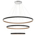 Eurofase 43900-015 Verdura 60" Matte Black LED Chandelier