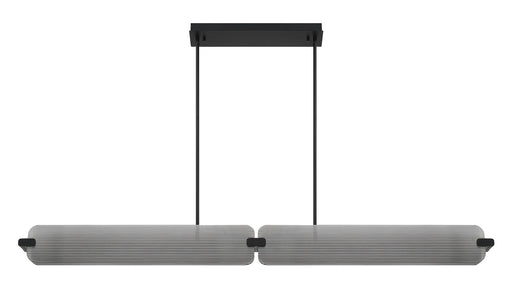 Eurofase 50056-019 Neoness 67" Matte Black LED Chandelier