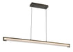 Eurofase 50059-027 Neoness 50" Weathered Brass LED Chandelier