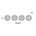 Eurofase 47194-021 Palmas 30" Polished Nickel LED Vanity Light