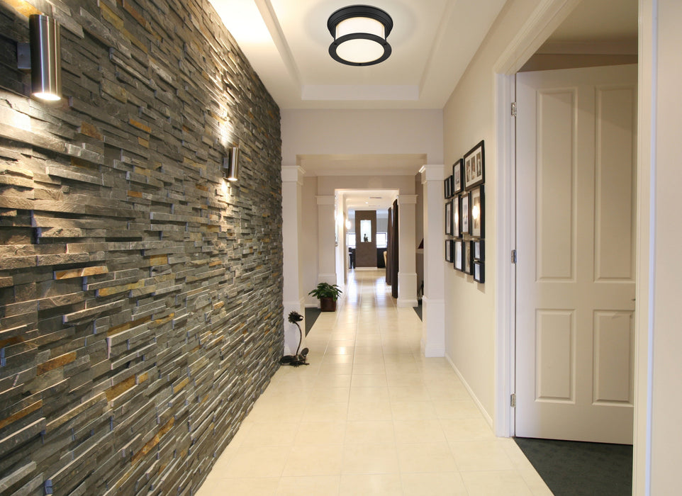 Flush Mount Z-Lite 2011F10-MB Matte Black Sonna 2 Light Flush Mount Z-Lite