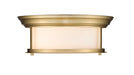Flush Mount Z-Lite 2011F13-HBR Heritage Brass Sonna 2 Light Flush Mount Z-Lite