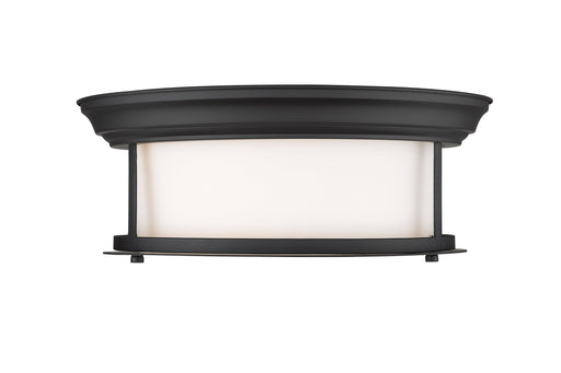 Flush Mount Z-Lite 2011F13-MB Matte Black Sonna 2 Light Flush Mount Z-Lite