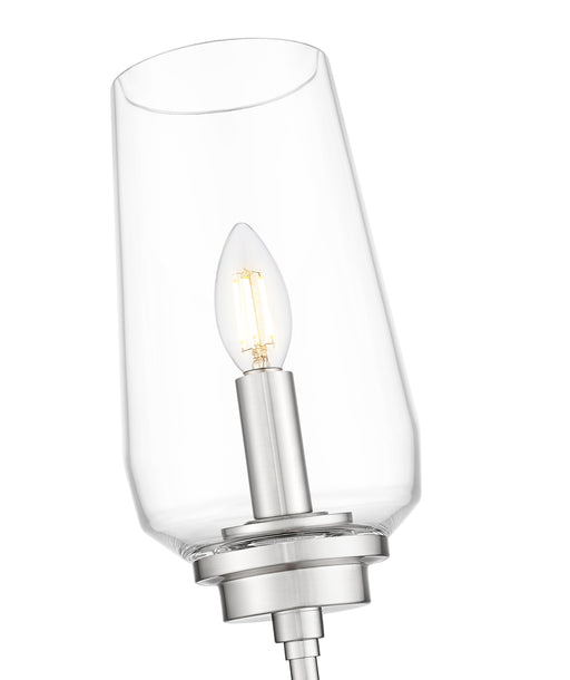 Wall Sconce Z-Lite 2013-1S-BN Brushed Nickel Clara 1 Light Wall Sconce Z-Lite