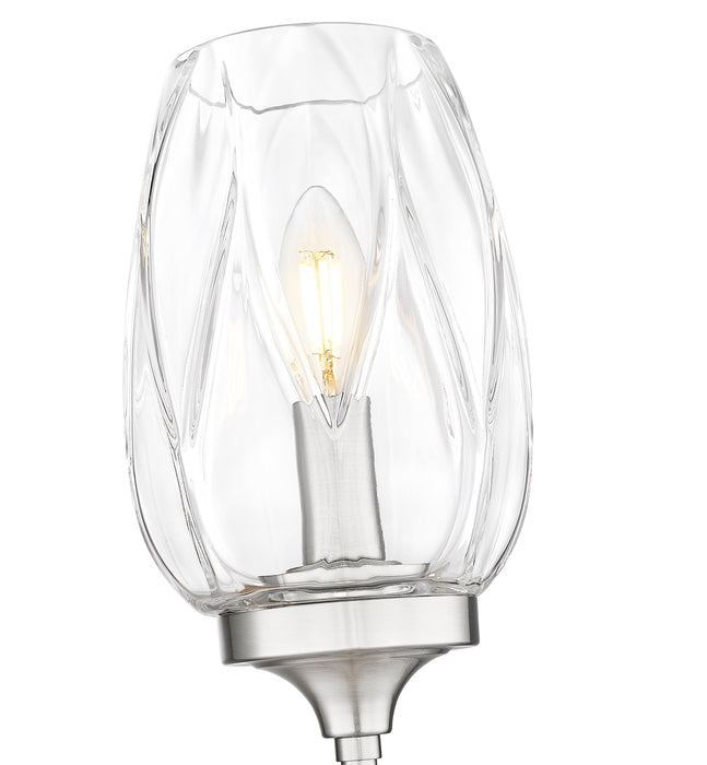 Wall Sconce Z-Lite 2014-1S-BN Brushed Nickel Cassian 1 Light Wall Sconce Z-Lite