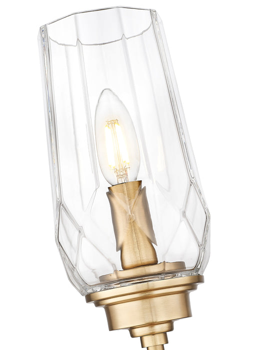 Wall Sconce Z-Lite 2015-1S-MGLD Modern Gold Cosmo 1 Light Wall Sconce Z-Lite