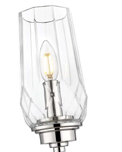 Wall Sconce Z-Lite 2015-1S-PN Polished Nickel Cosmo 1 Light Wall Sconce Z-Lite