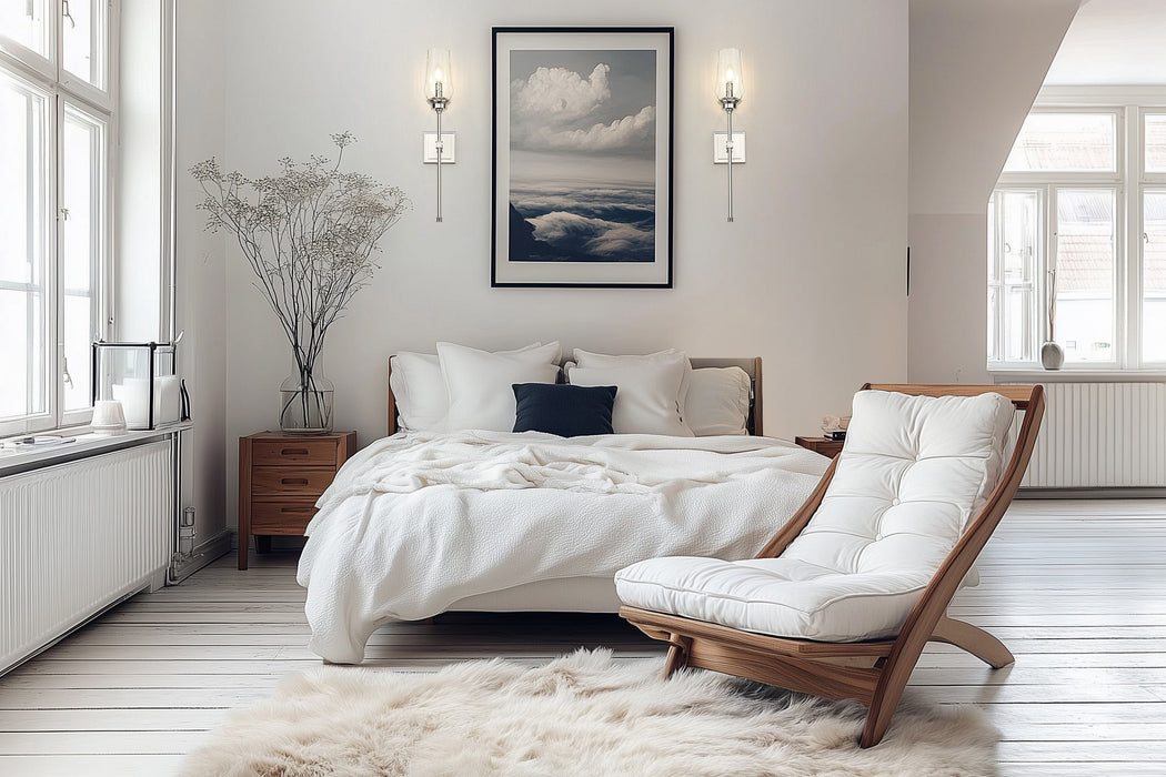 Wall Sconce Z-Lite 2015-1S-PN Polished Nickel Cosmo 1 Light Wall Sconce Z-Lite