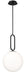 Eurofase 37233-013 Prospect 12" Matte Black Pendant Light