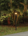 Exterior Post Light Thesis 207745A Hillside 20 inch 2 light Textured Black Exterior Post Light with Clear Glass THESIS