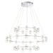 Eurofase 33726-014 Netto 41" Chrome LED Chandelier