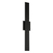 Exterior Wall Sconce Thesis 207713A Jacks 36 inch Textured Black 5CCT LED Exterior Wall Sconce THESIS