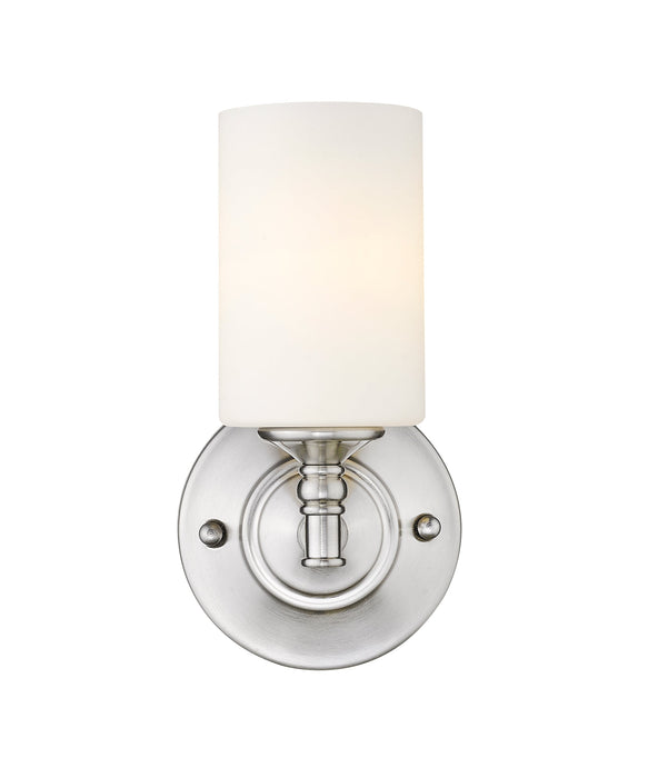 Wall Sconce Z-Lite 2102-1S Brushed Nickel Cannondale 1 Light Wall Sconce Z-Lite