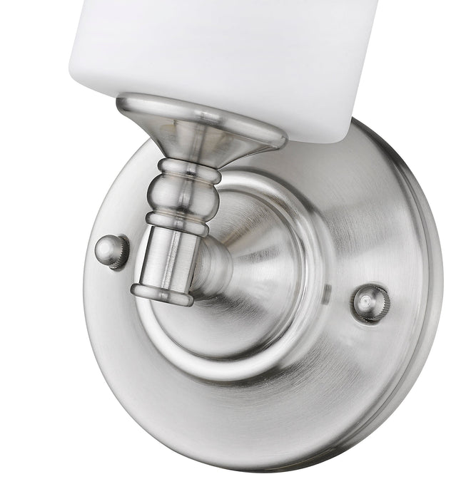 Wall Sconce Z-Lite 2102-1S Brushed Nickel Cannondale 1 Light Wall Sconce Z-Lite