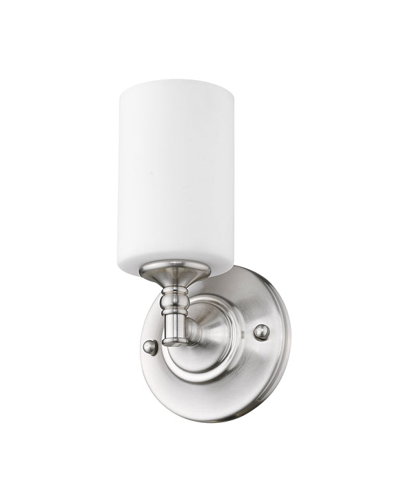 Wall Sconce Z-Lite 2102-1S Brushed Nickel Cannondale 1 Light Wall Sconce Z-Lite