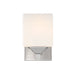 Wall Sconce Z-Lite 2104-1V Brushed Nickel Quube 1 Light Wall Sconce Z-Lite
