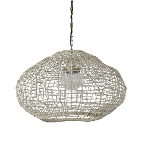 Palecek 2138-79 Belvedere Synthetic Rattan Outdoor Pendant 30 Inches LightStoreUSA