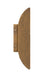 Eurofase 49013-016 Inntra 14" Damascus Brass LED Outdoor Wall Light