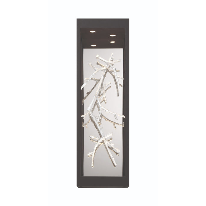 Eurofase 45699-023 Aerie 20" Silver-Black Mix LED Outdoor Wall Light