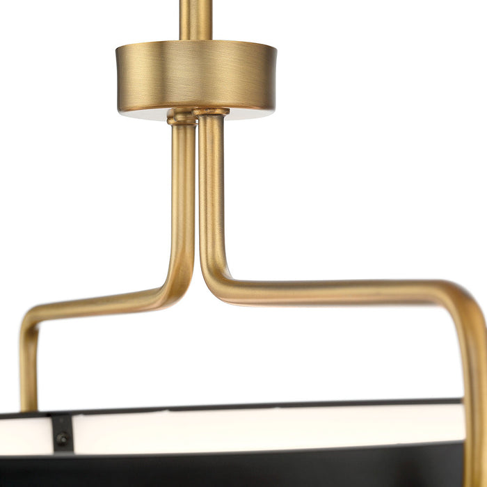 Eurofase 37082-017 Pemberton 26" Brushed Brass LED Pendant Light