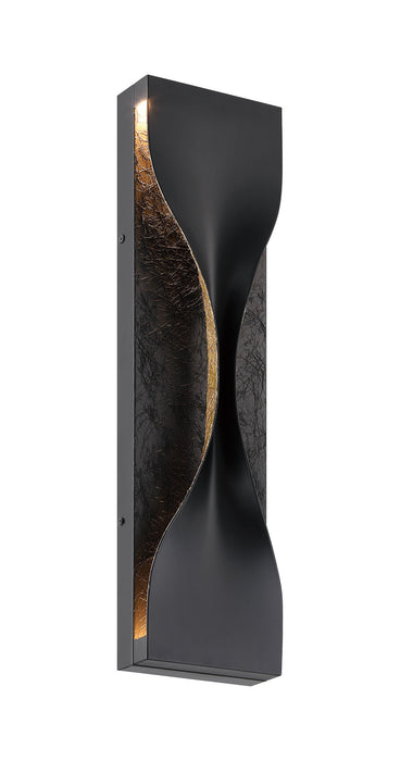 Eurofase 48973-014 Shayla 24" Sysal Gold Black Mix LED Outdoor Wall Light