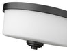 Flush Mount Z-Lite 220F2-MB Matte Black Arlington 2 Light Flush Mount Z-Lite
