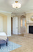 Semi Flush Mount Z-Lite 220SF3-HBR Heritage Brass Arlington 3 Light Semi Flush Mount Z-Lite