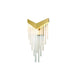 Eurofase 47600-010 Vivien 20" Matte Gold LED Wall Sconce