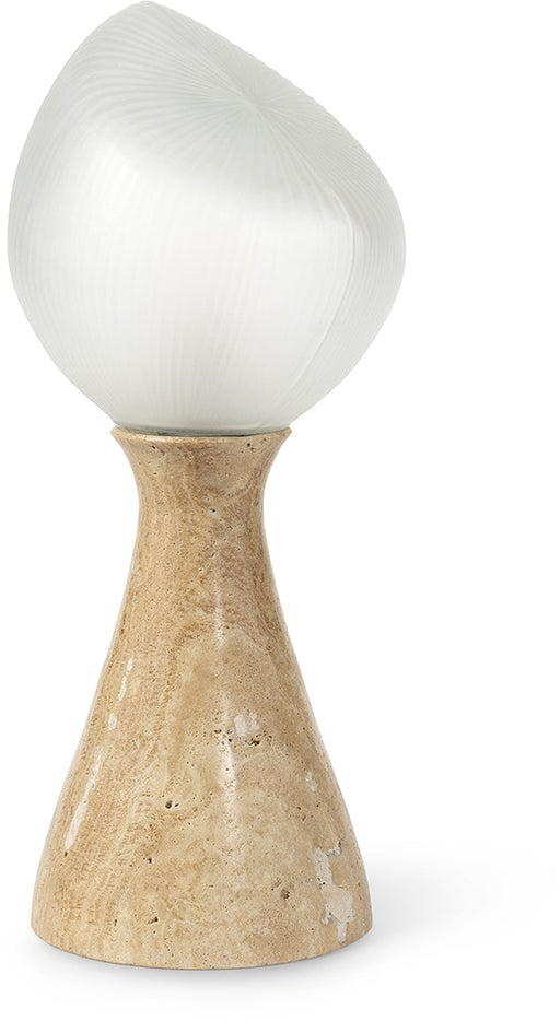 Table Lamp Palecek 2246-79 Zevi Natural Travertine Table Lamp Palecek