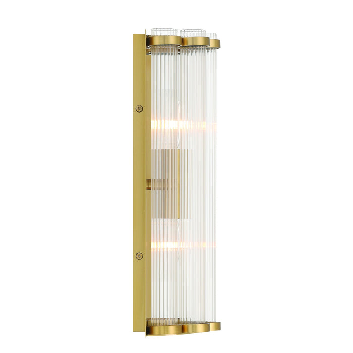 Eurofase 47241-015 Glasbury 14" Gold Wall Sconce