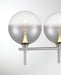 Eurofase 48920-025 Iissa 5-Light Satin Nickel LED Vanity Light