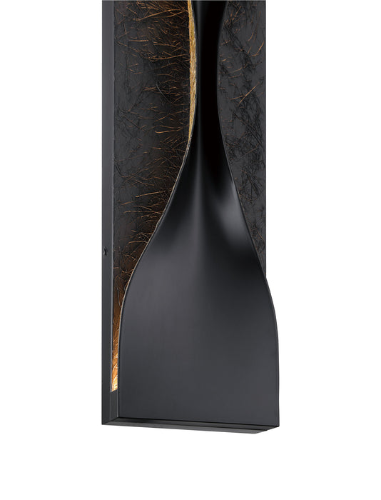 Eurofase 48973-014 Shayla 24" Sysal Gold Black Mix LED Outdoor Wall Light