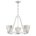 Eurofase 38865-015 Ricca 29" Chrome Chandelier