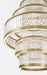 Eurofase 49350-012 Empra 47" Gold LED Chandelier
