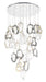 Eurofase 49238-020 Norah 39" Polished Nickel LED Chandelier