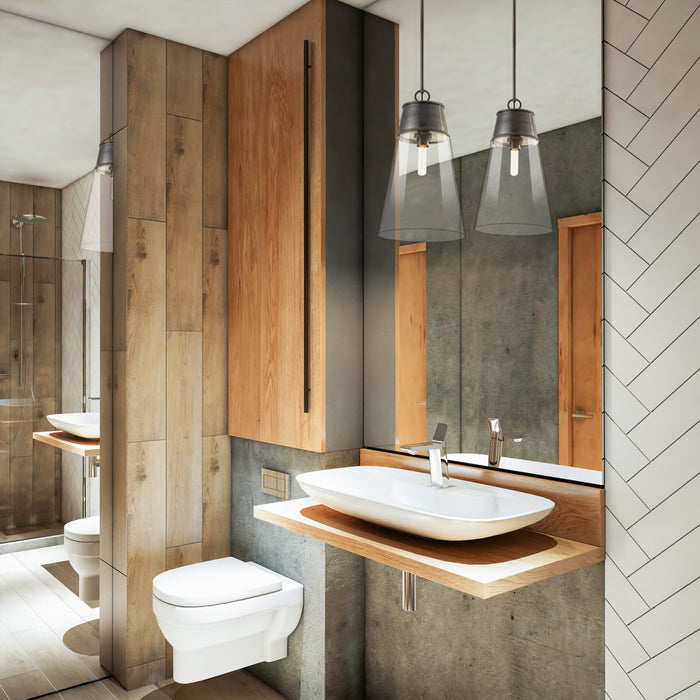 Pendant Z-Lite 2300P12-BP Plated Bronze Wentworth 1 Light Pendant Z-Lite