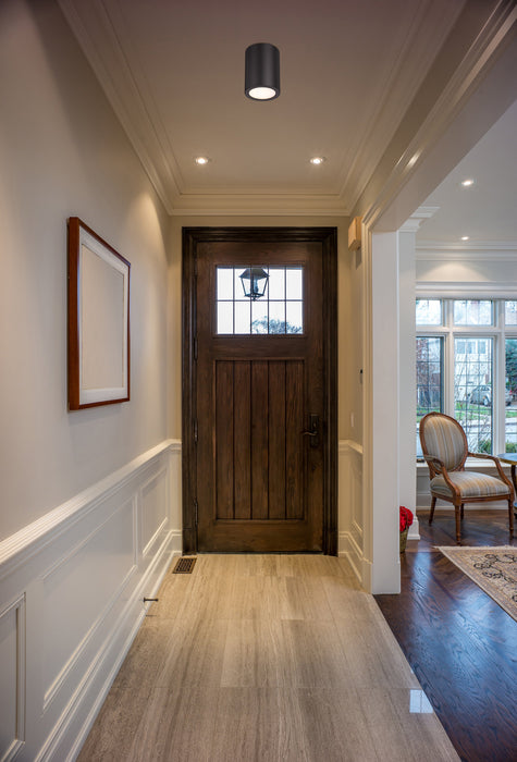 Flush Mount Z-Lite 2302F1-BRZ Bronze Harley 1 Light Flush Mount Z-Lite