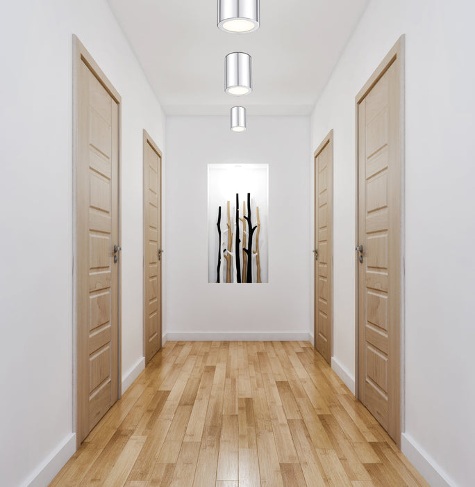 Flush Mount Z-Lite 2302F1-CH Chrome Harley 1 Light Flush Mount Z-Lite