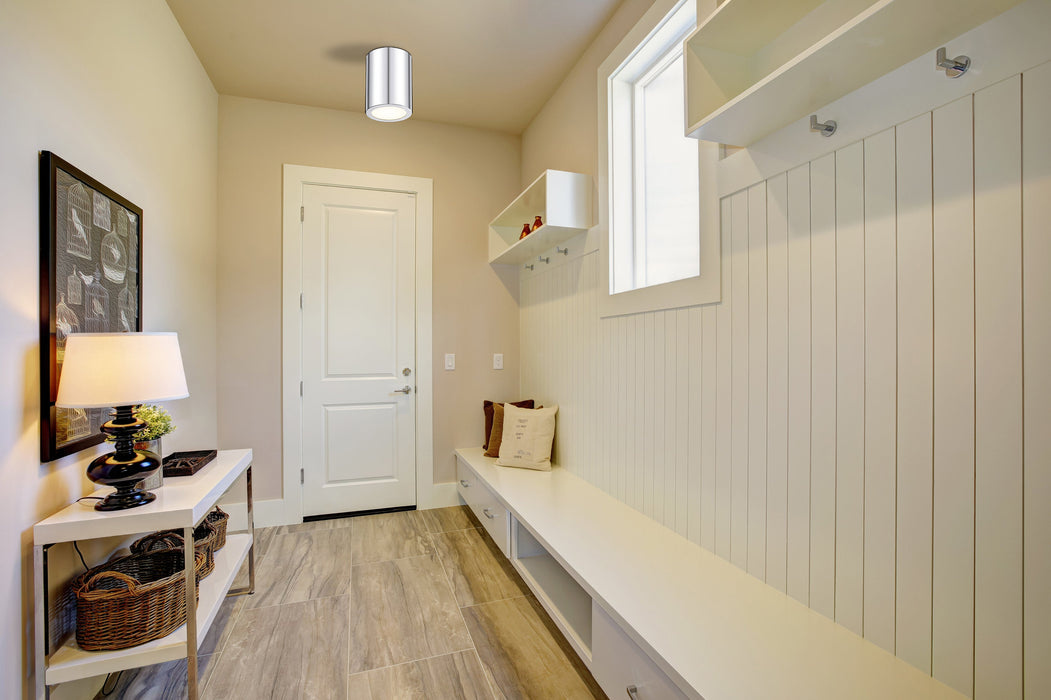 Flush Mount Z-Lite 2302F1-CH Chrome Harley 1 Light Flush Mount Z-Lite