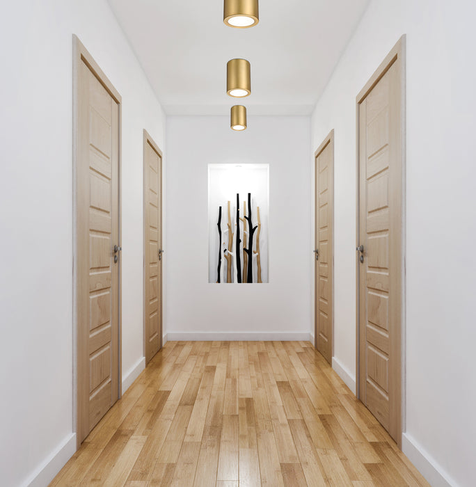 Flush Mount Z-Lite 2302F1-RB Rubbed Brass Harley 1 Light Flush Mount Z-Lite