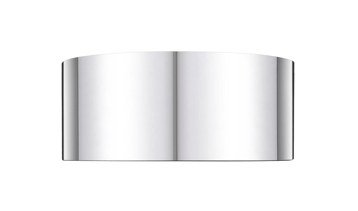Flush Mount Z-Lite 2302F2-CH Chrome Harley 2 Light Flush Mount Z-Lite