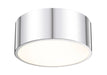 Flush Mount Z-Lite 2302F2-CH Chrome Harley 2 Light Flush Mount Z-Lite