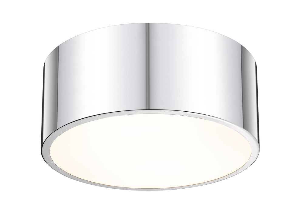 Flush Mount Z-Lite 2302F2-CH Chrome Harley 2 Light Flush Mount Z-Lite